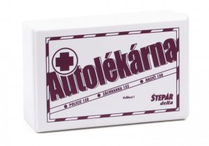 Autós elsősegélycsomag autóhoz - tok - méret. I.