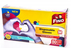 Einweg-Vitriol-Handschuhe - Packung mit 80 Stück