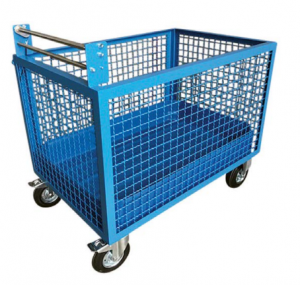 Trolley mit Gitterbox