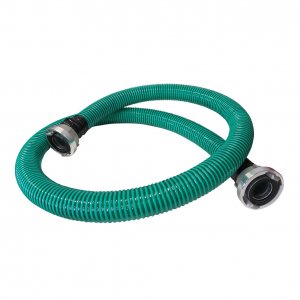 Superelastic suction and discharge hose for water and liquids
