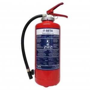 PULVERFEUERLÖSCHER MIT DRUCKPATRONE 6 KG P6 BETA-CRG