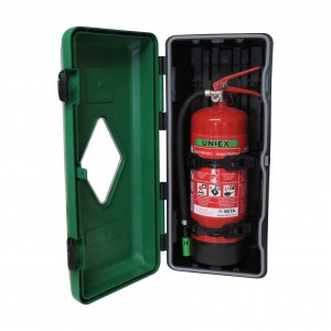 ADAMANT ZELENÝ PLASTOVÝ BOX NA HASICÍ PŘÍSTROJ 6/9 KG
