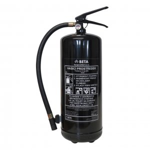 Design black fire extinguisher 6kg