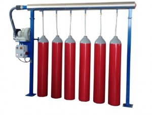 SUŠICÍ JEDNOTKA PRO TLAKOVÉ LAHVE / HASICÍ PŘÍSTROJE