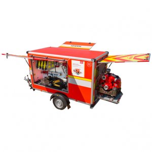 Zásahový přívěs za osobní automobil