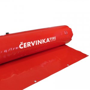 PVC flood barrier