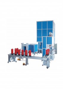 STATIONARY POWDER FILLING MACHINE AMK-500 TRIO