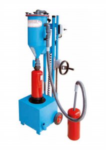 MOBILE POWDER FILLING MACHINE, MODEL PFF-FLIPP-EK