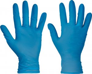 Einweghandschuhe aus Nitril - Packung mit 100 Stück
