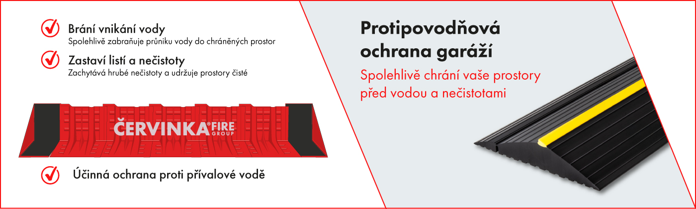 Chraňte svůj majetek před povodn&iacute;